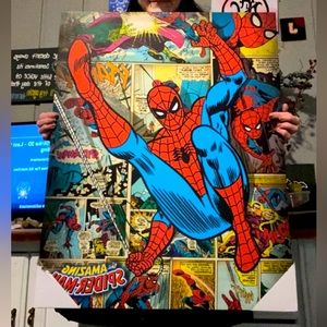 GIANT Spider-man art